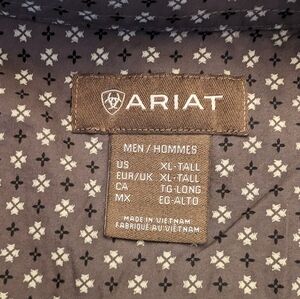 Arial long sleeve button down shirt